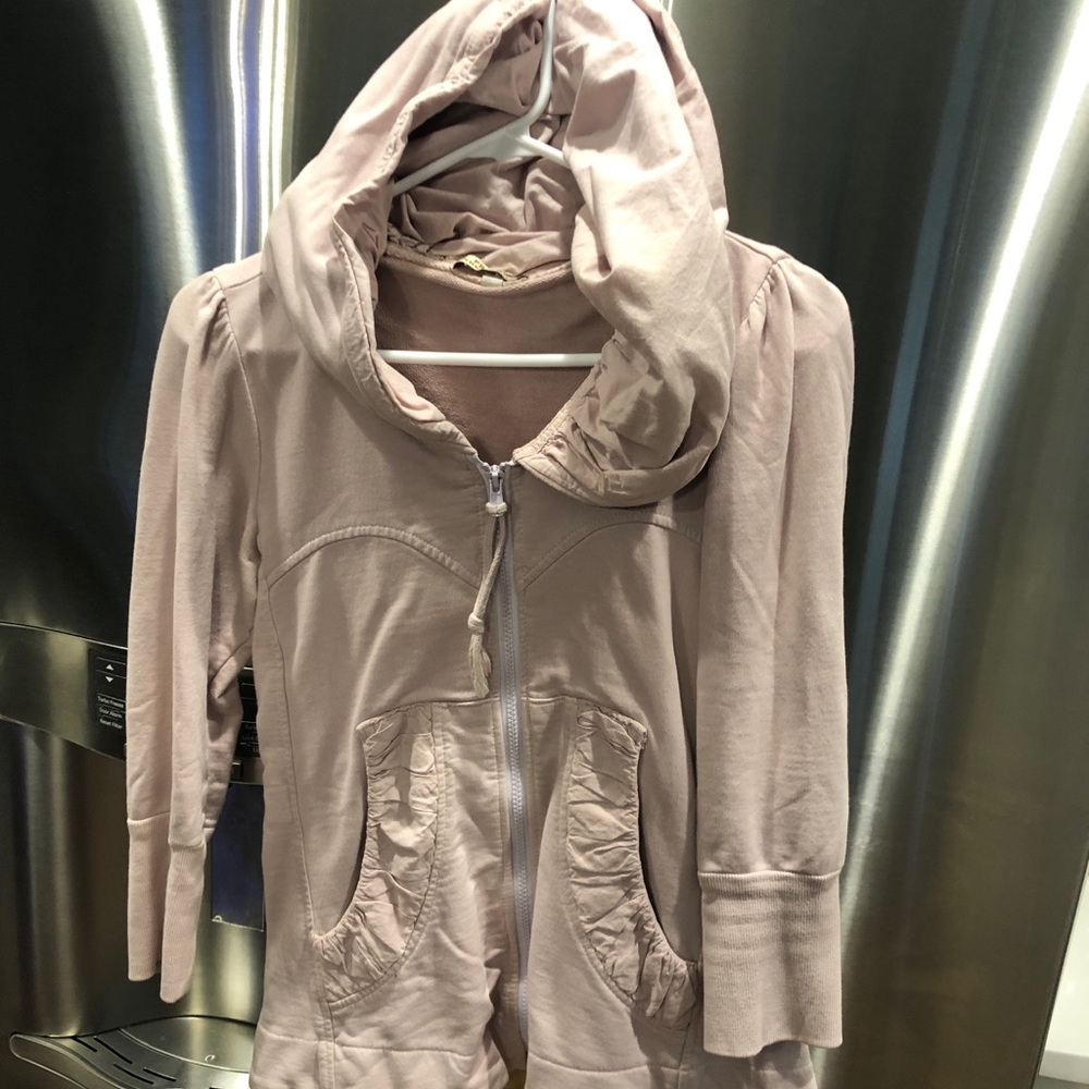 Prairie Underground hoodie top Anthropologie S